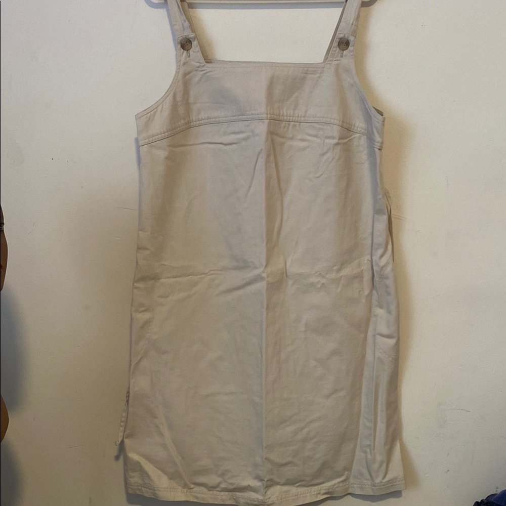 Motherhood Cream Sleeveless Dress